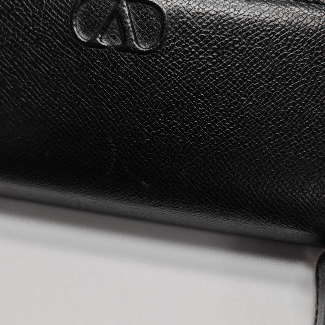 Calfskin Shoulder Bag Black