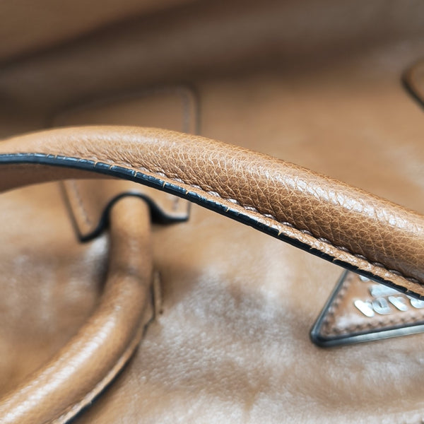 Calfskin Tote Bag Brown