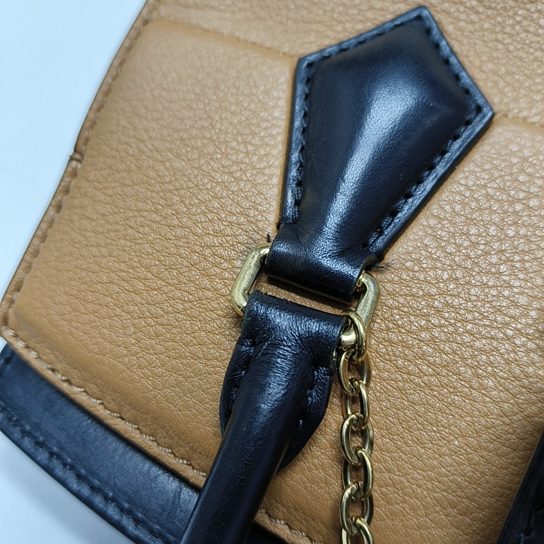COUR MARLY Calfskin Brown