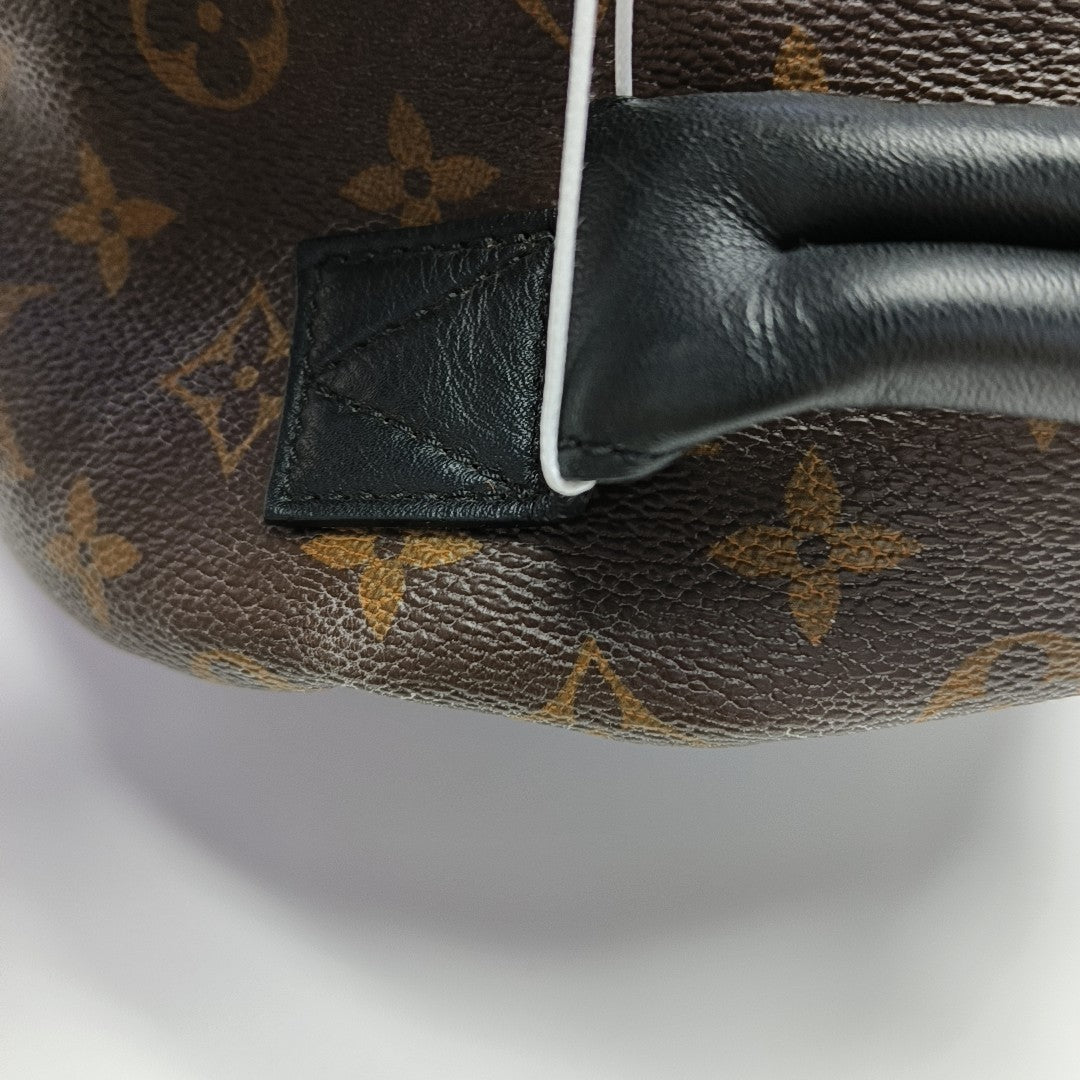 PALM SPRINGS PM Monogram Coated Canvas Brown