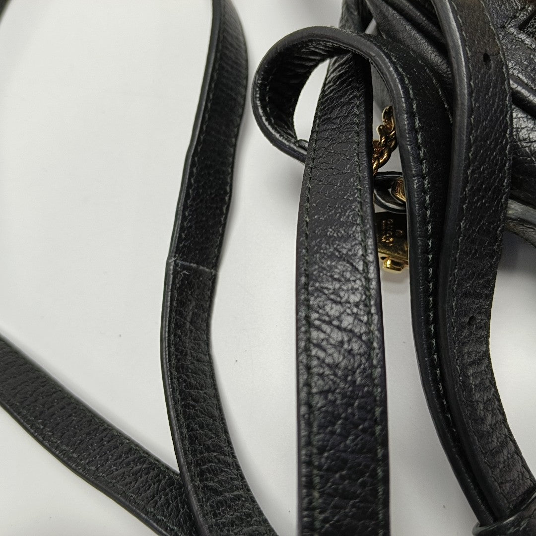 Ophidia Mini Calfskin Black