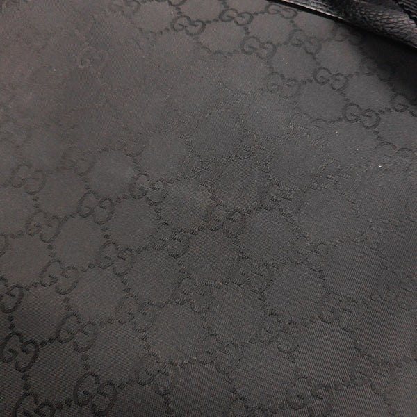 Monogram Canvas Shoulder Bag Black