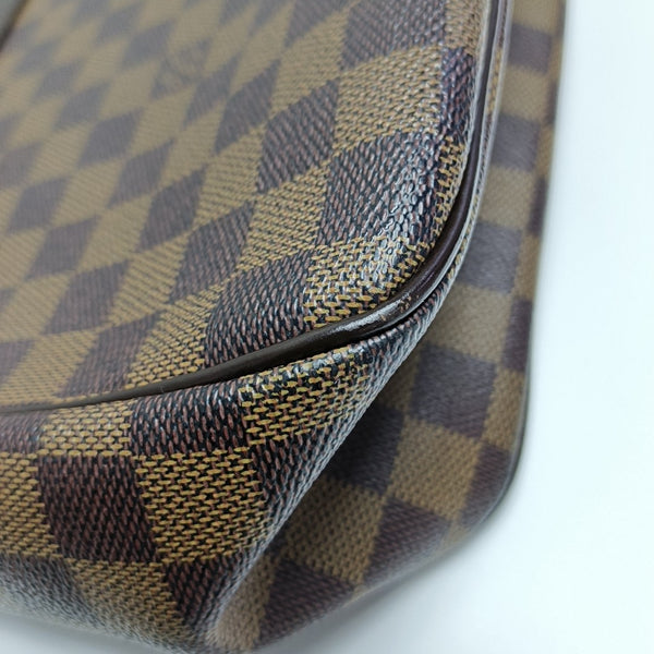 PARIOLI PM Damier Ebene Coated Canvas Brown