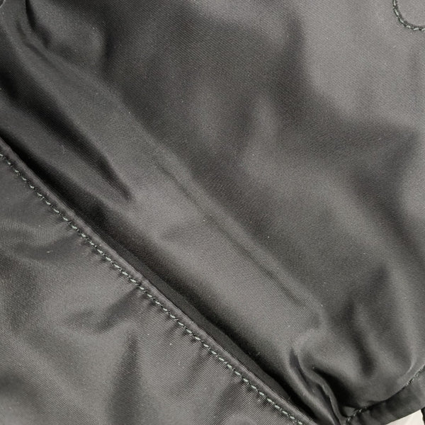 Nylon Shoulder Bag Black