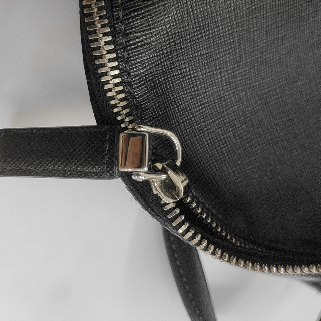 Calfskin Shoulder Bag Black