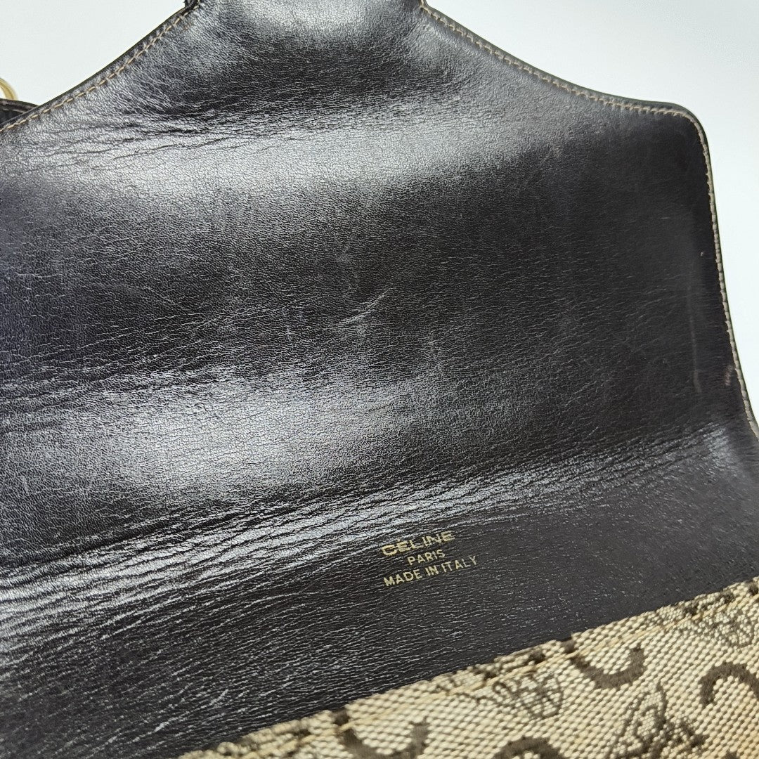 Canvas Shoulder Bag Beige