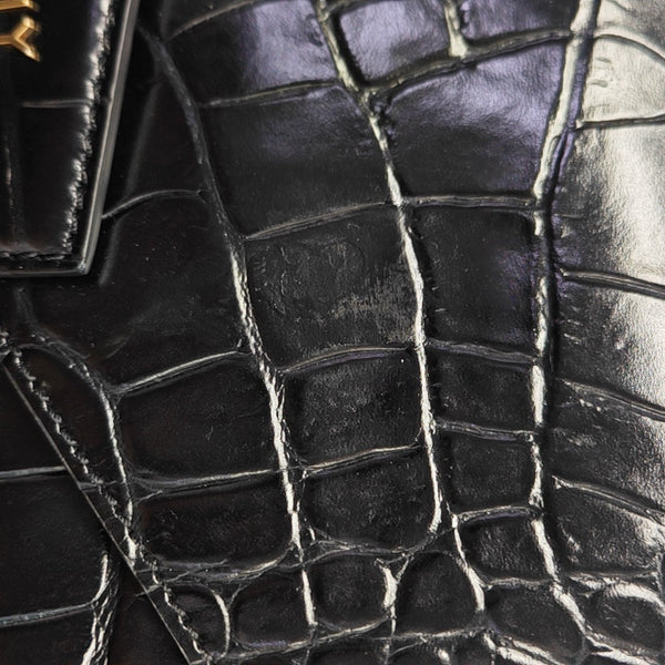 Calfskin Clutch Black