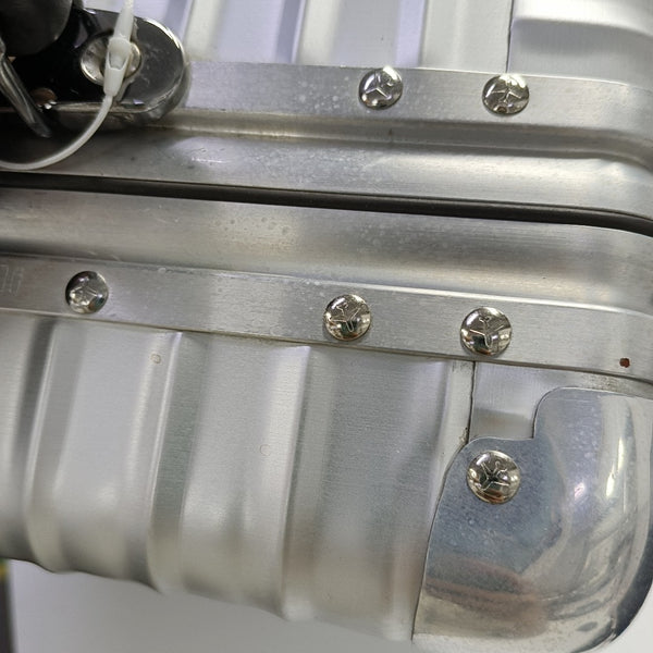 Special Material Luggage Silver
