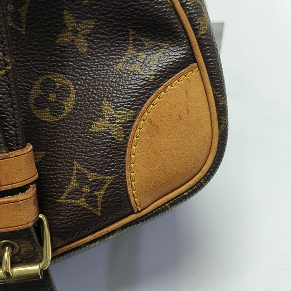 Nile Monogram Coated Canvas Brown