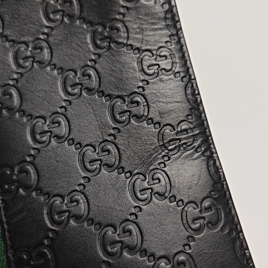 Signature Monogram Calfskin Black