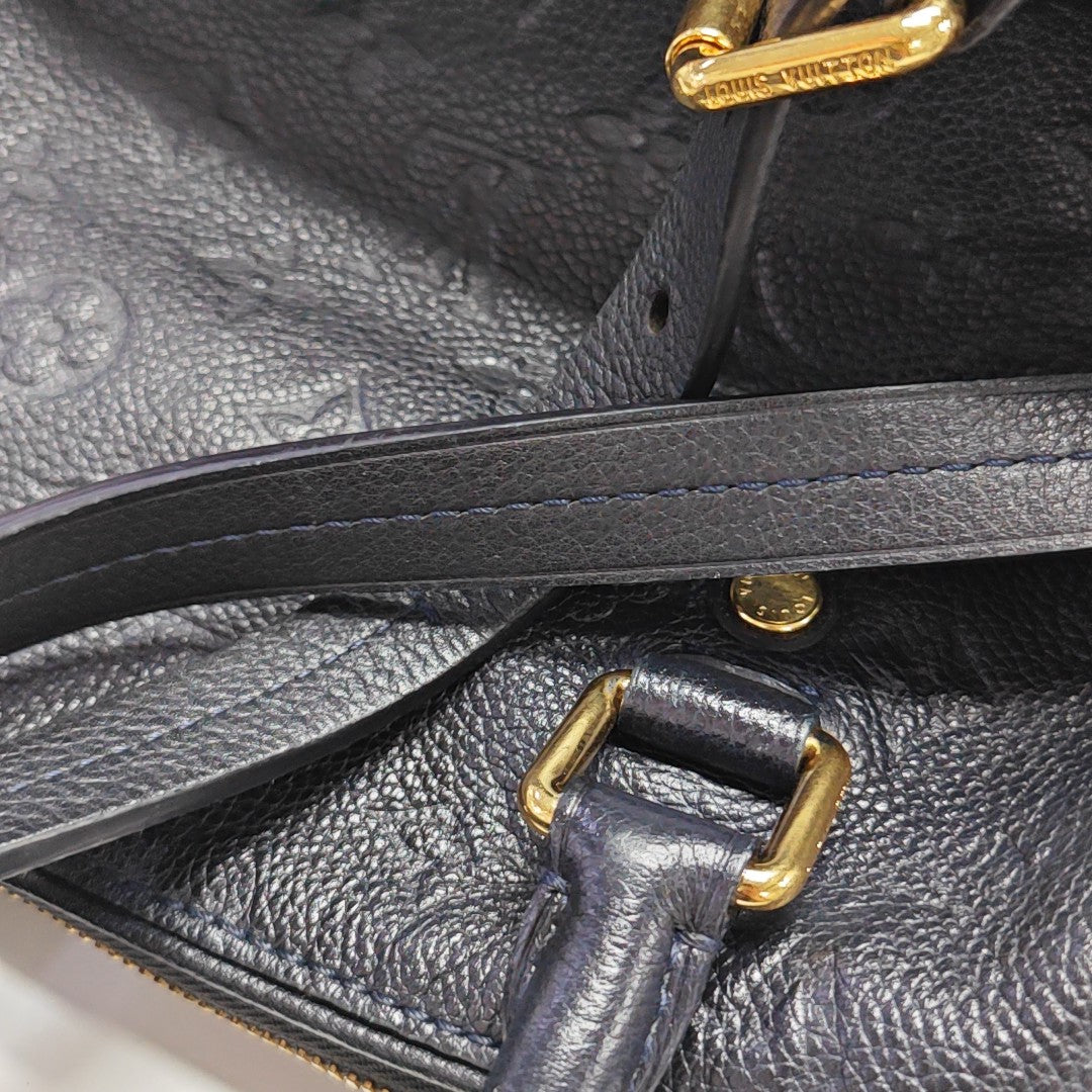 SPEEDY 25 Monogram Calfskin Black