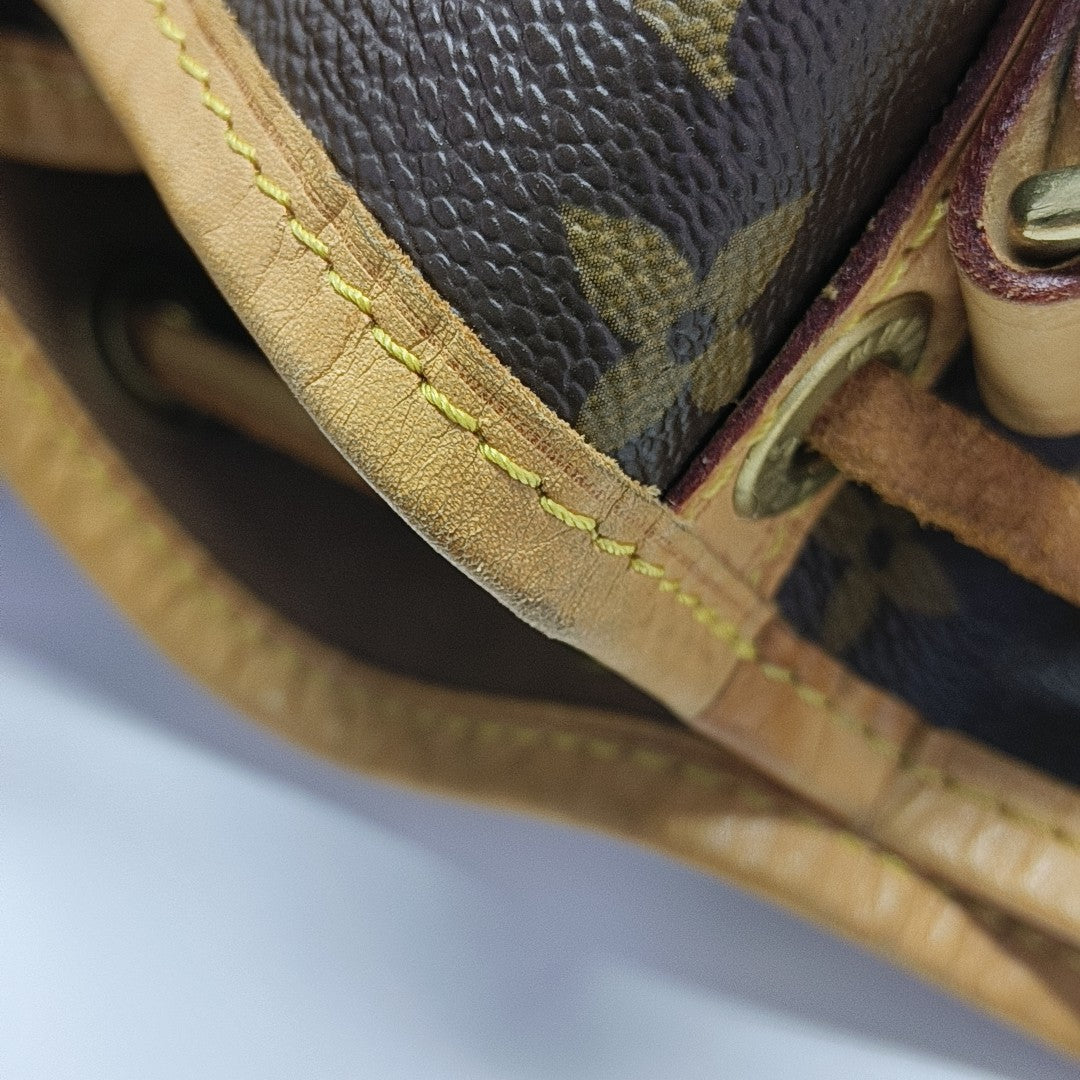 NÉONOÉ PM Monogram Coated Canvas Brown