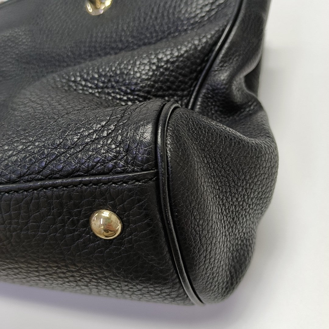 Bamboo 1947 Medium Calfskin Black