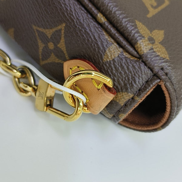 IVY Monogram Coated Canvas Brown