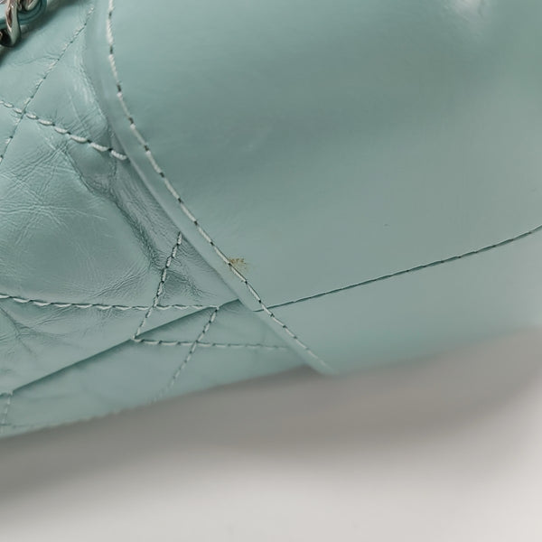 GABRIELLE Small Quilted Calfskin Green