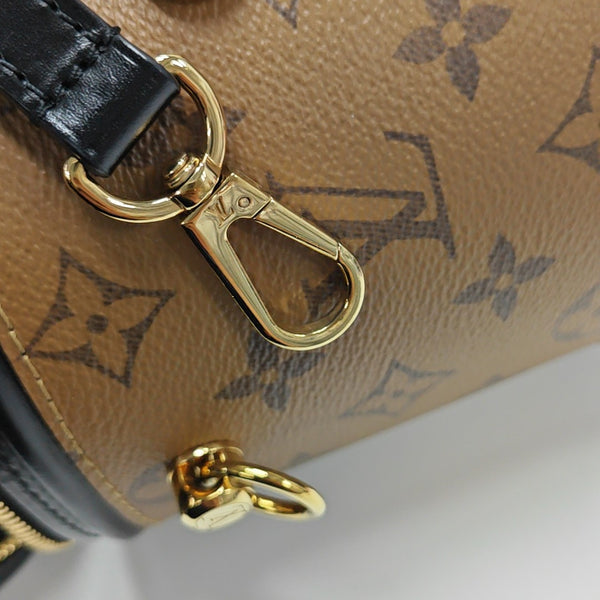 CANNES PM Monogram Coated Canvas Brown