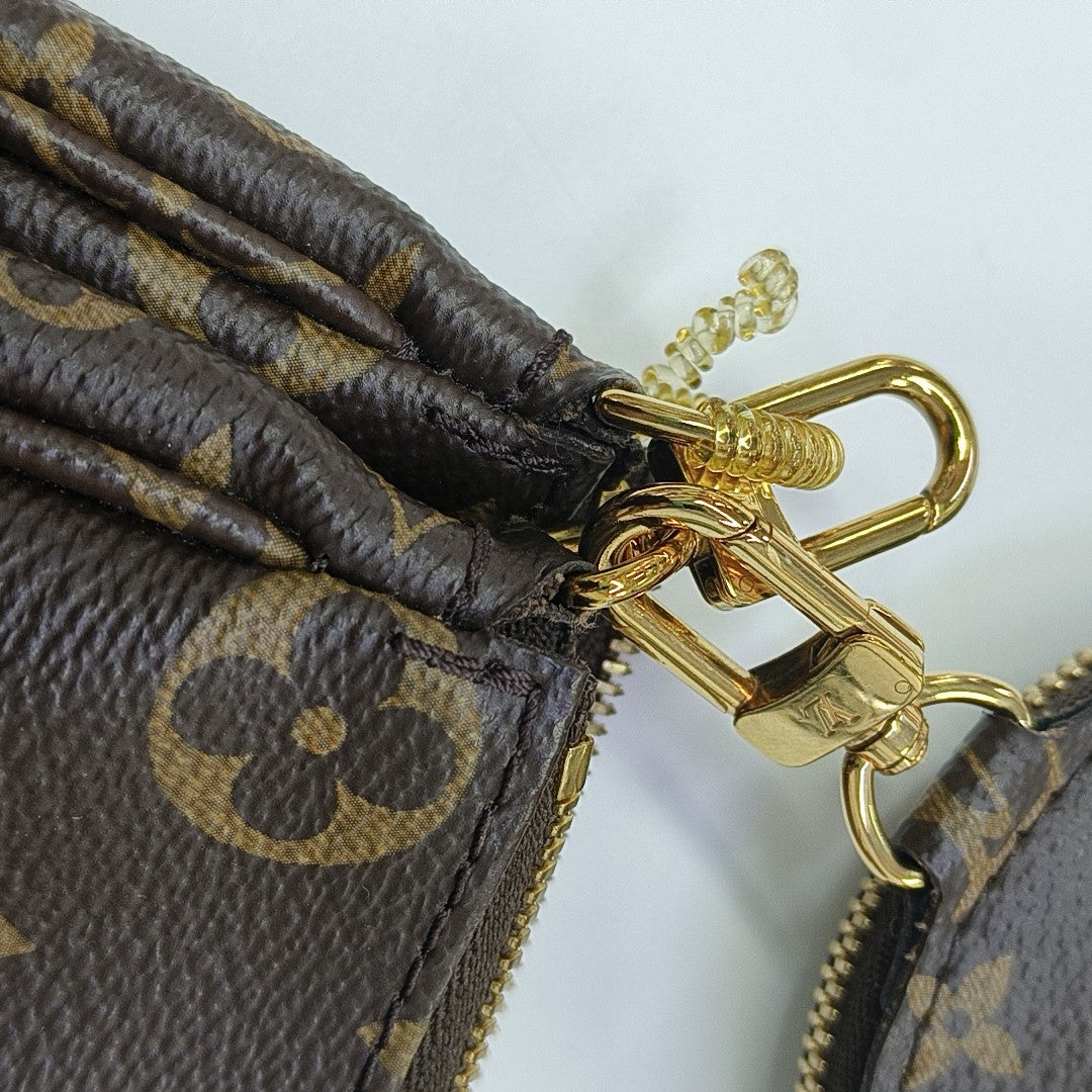 MULTI Monogram Coated Canvas Brown