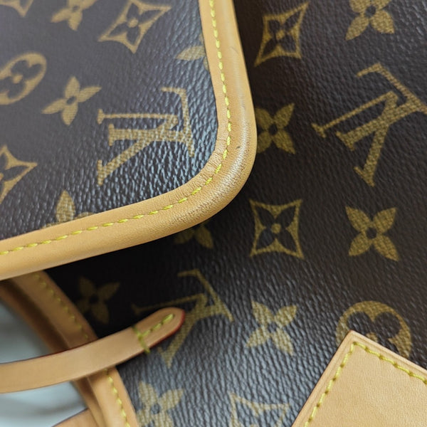 CARRYALL PM Monogram Coated Canvas Brown