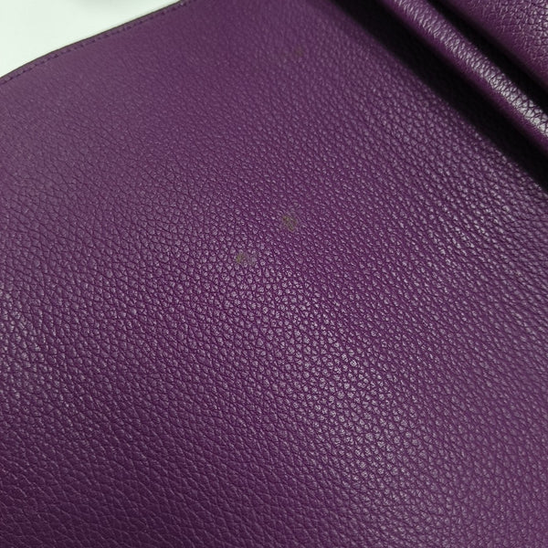 OLYMPE Monogram Coated Canvas Brown