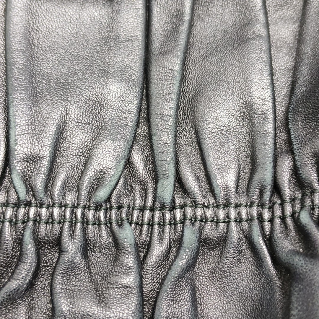 Gaufre Calfskin Black
