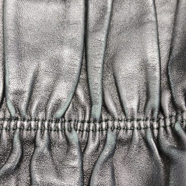 Gaufre Calfskin Black