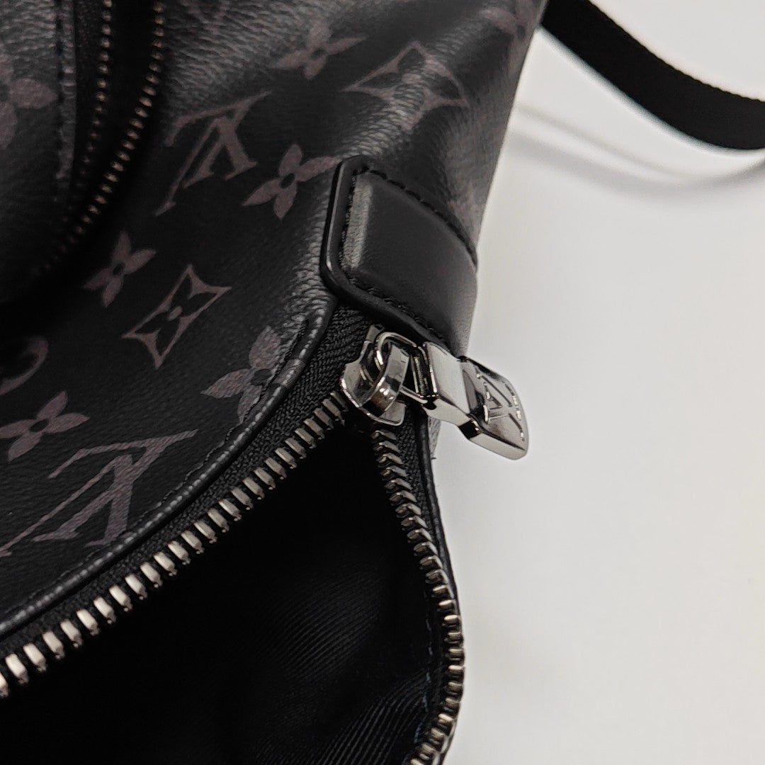 DISCOVERY PM Monogram Coated Canvas Black