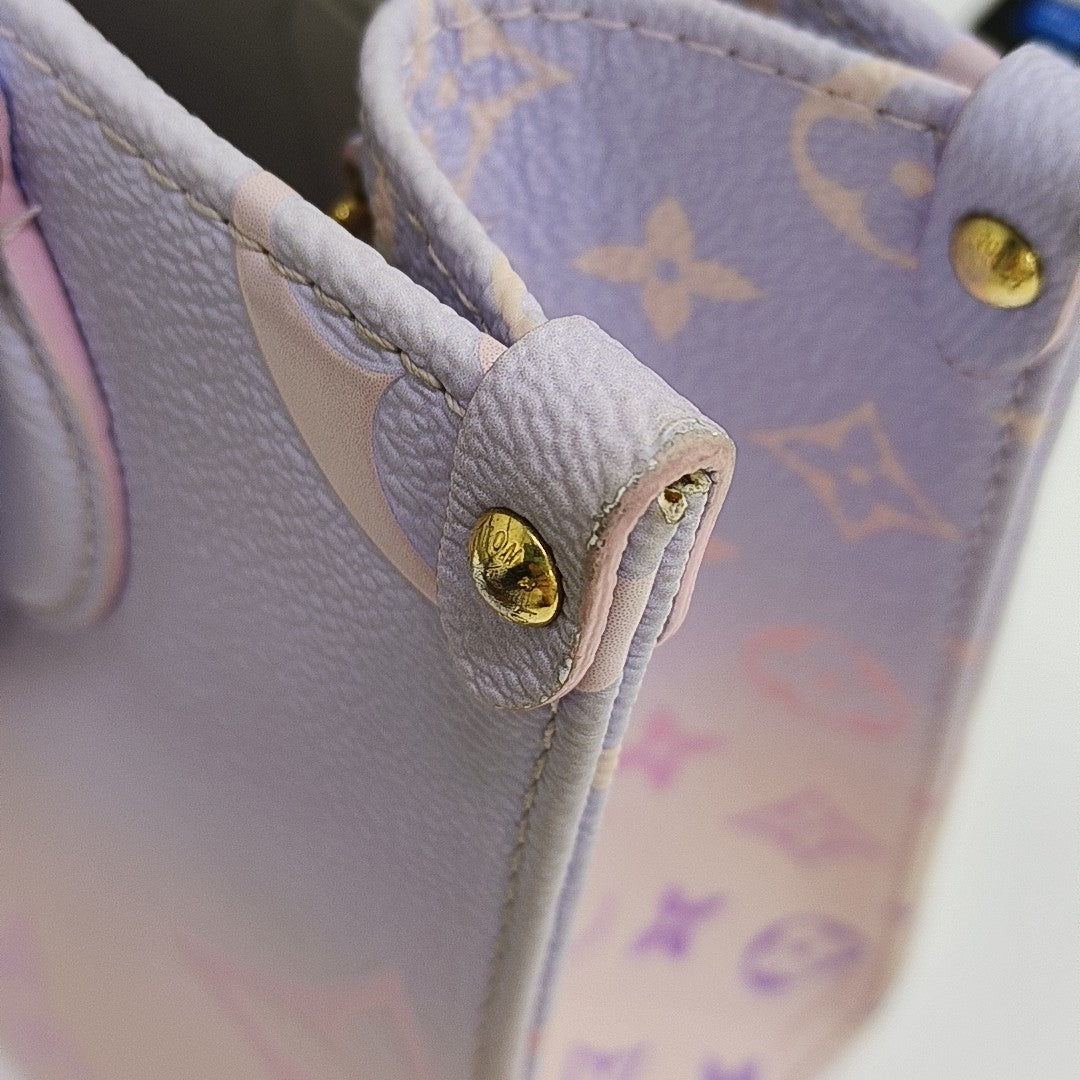 ONTHEGO PM Monogram Calfskin Multicolor