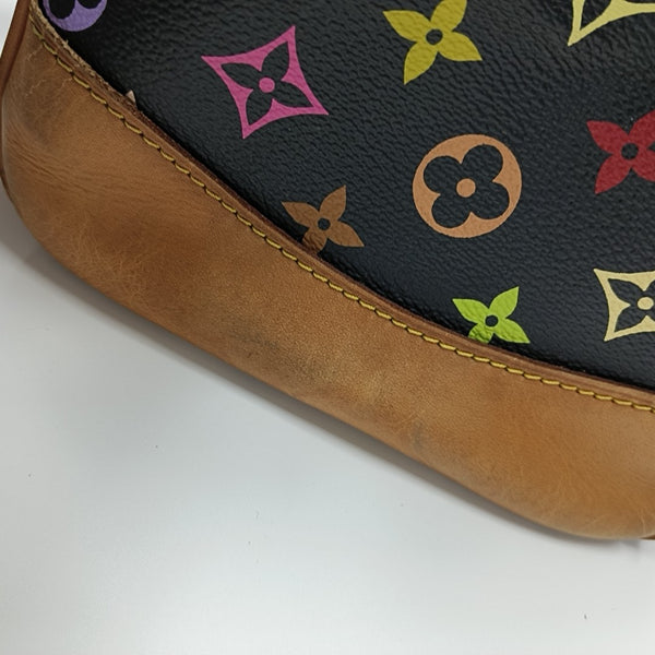 LV × TM BEVERLY GM Monogram Coated Canvas Black