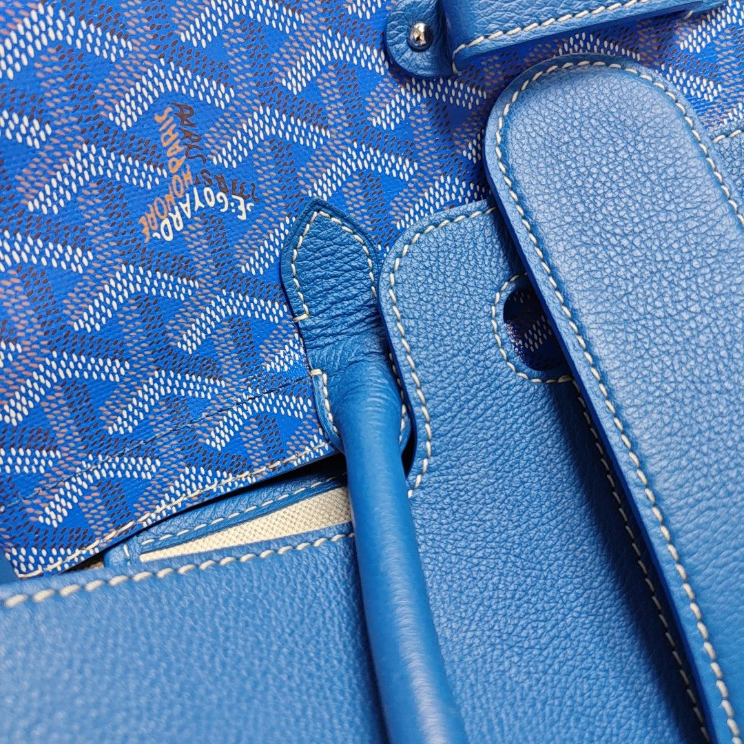 Saïgon Coated Canvas Blue