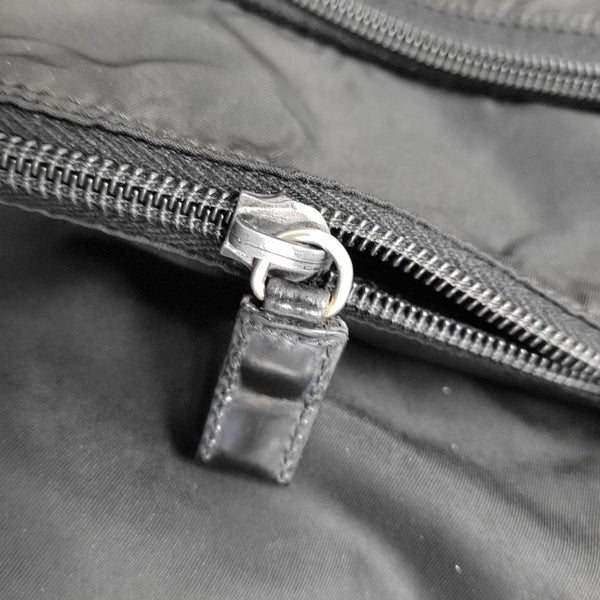 Nylon Shoulder Bag Black
