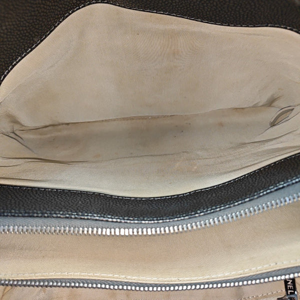 CC TIMELESS SOFT Quilted Grained Calfskin Gray
