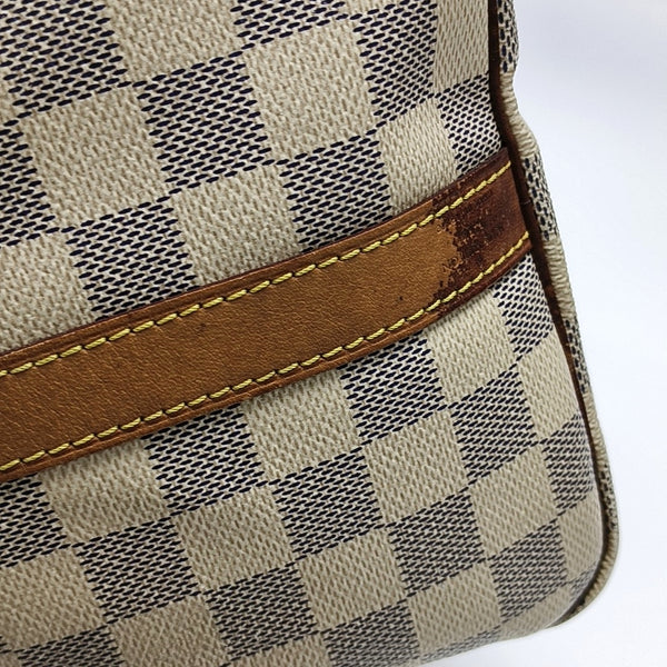 SPEEDY 30 Monogram Coated Canvas White
