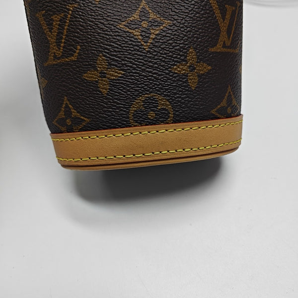 FOLD ME Monogram Coated Canvas Brown