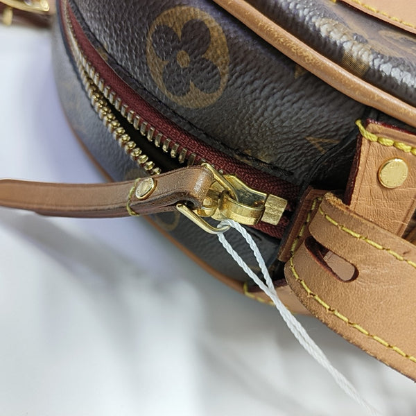 BOITE CHAPEAU MM Monogram Coated Canvas Brown