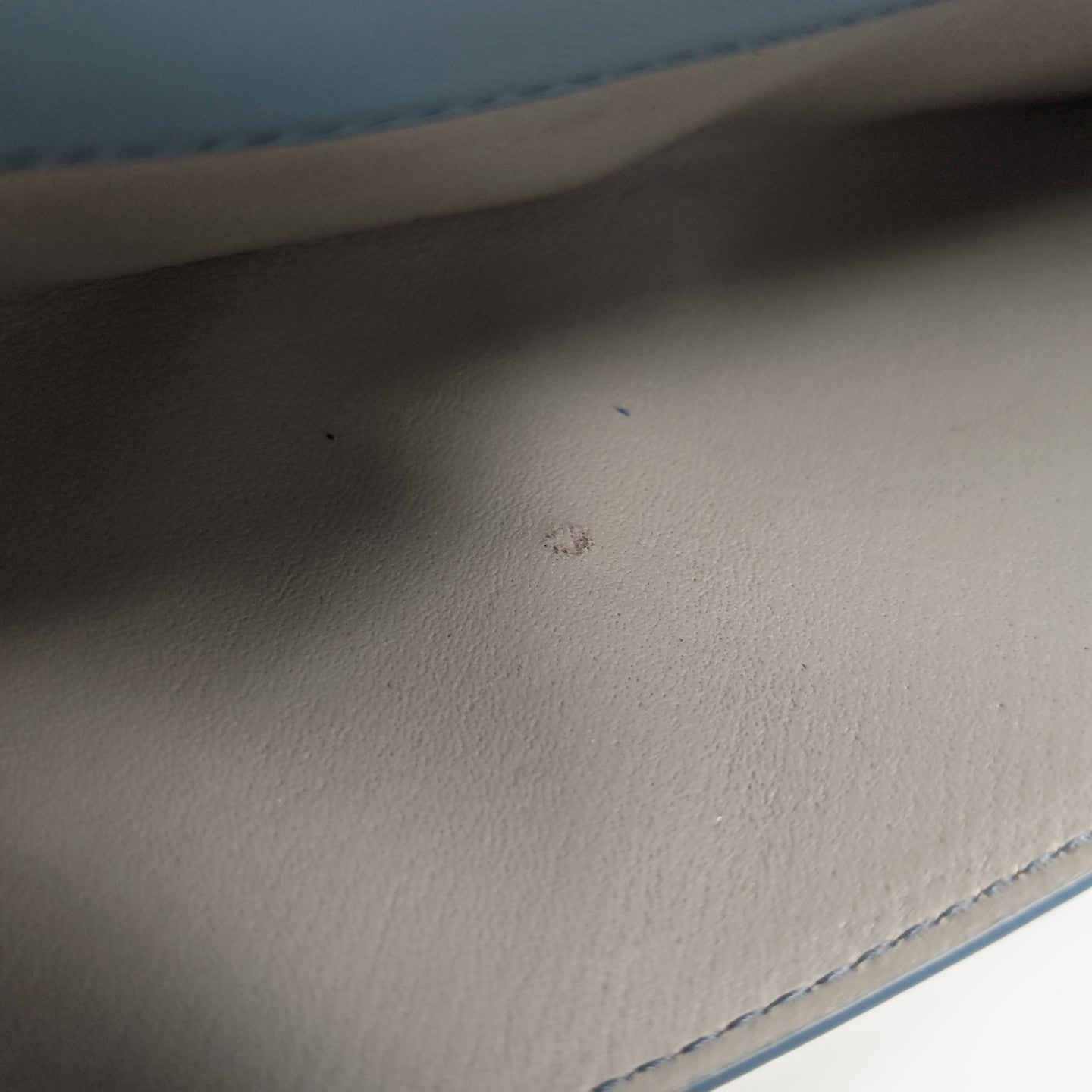 Lambskin Wallet Blue