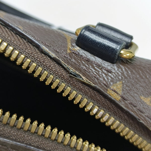 PETITE MALLE Monogram Coated Canvas Brown