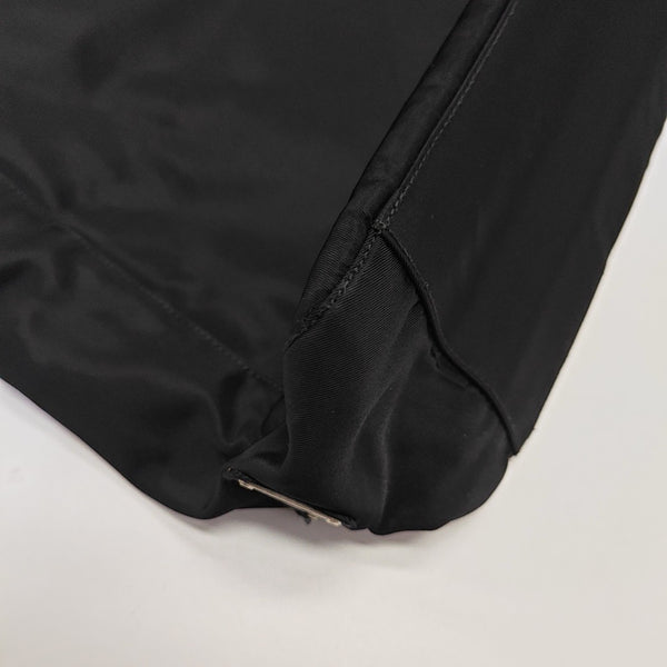 Nylon Top Handle Bag Black
