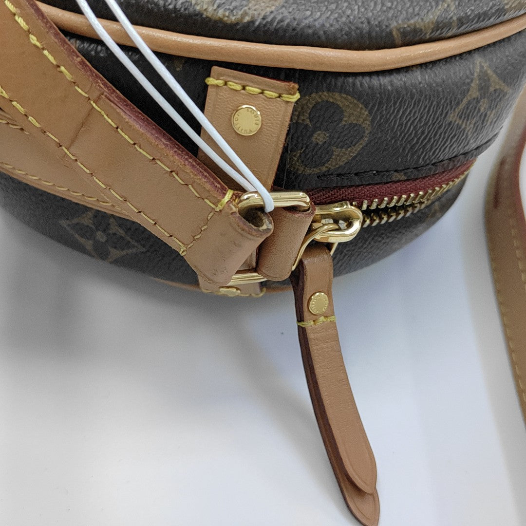 BOITE CHAPEAU PM Monogram Coated Canvas Brown