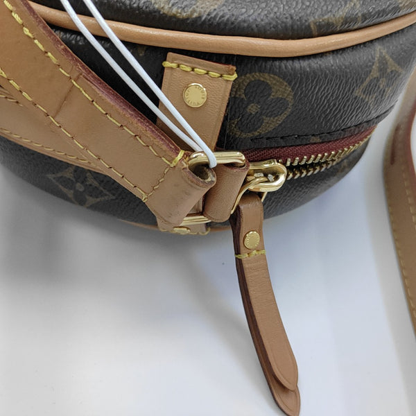 BOITE CHAPEAU PM Monogram Coated Canvas Brown