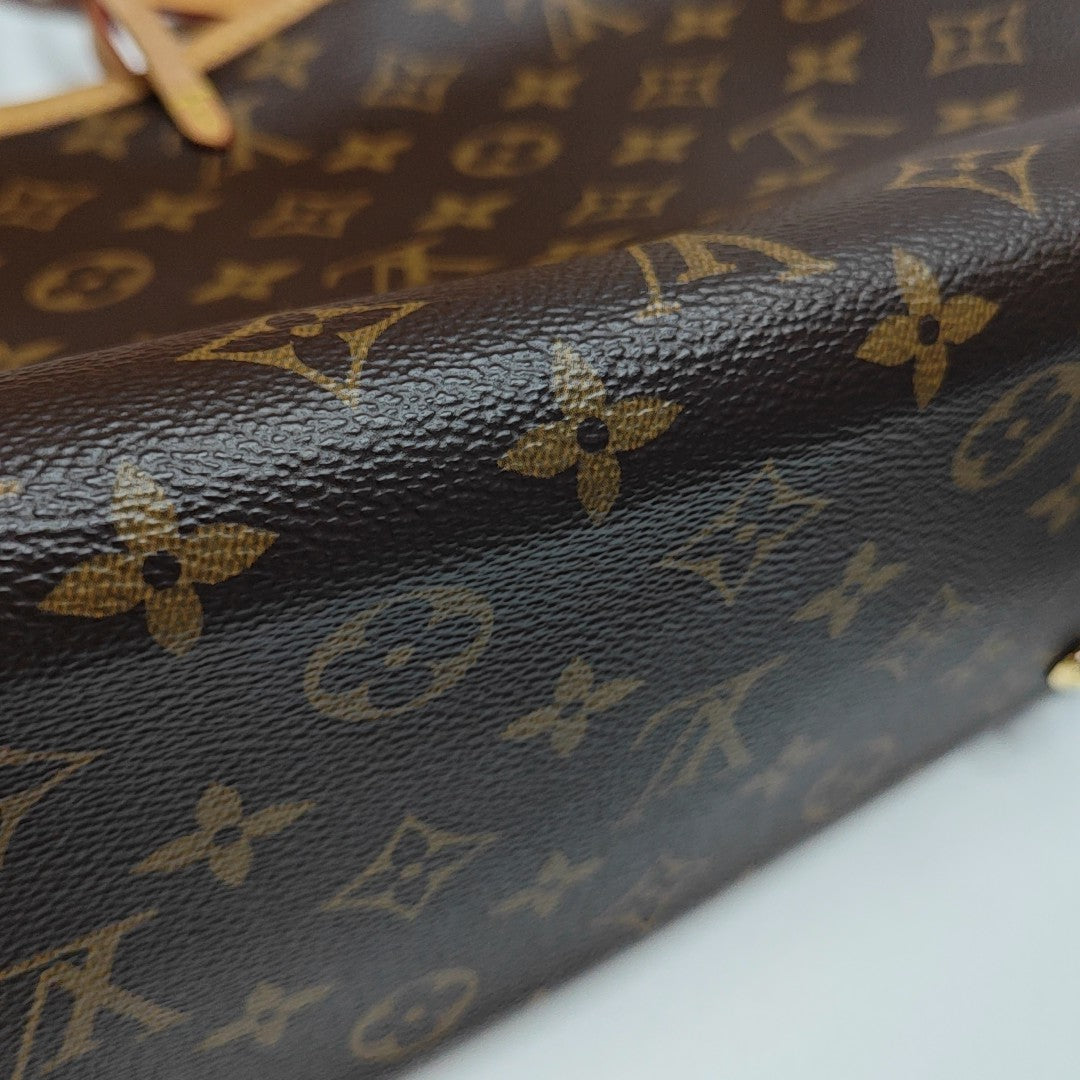 CARRYALL PM Monogram Coated Canvas Brown