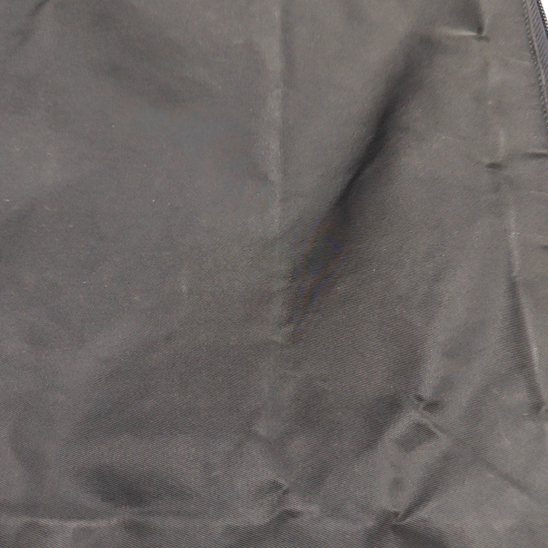Nylon Top Handle Bag Black