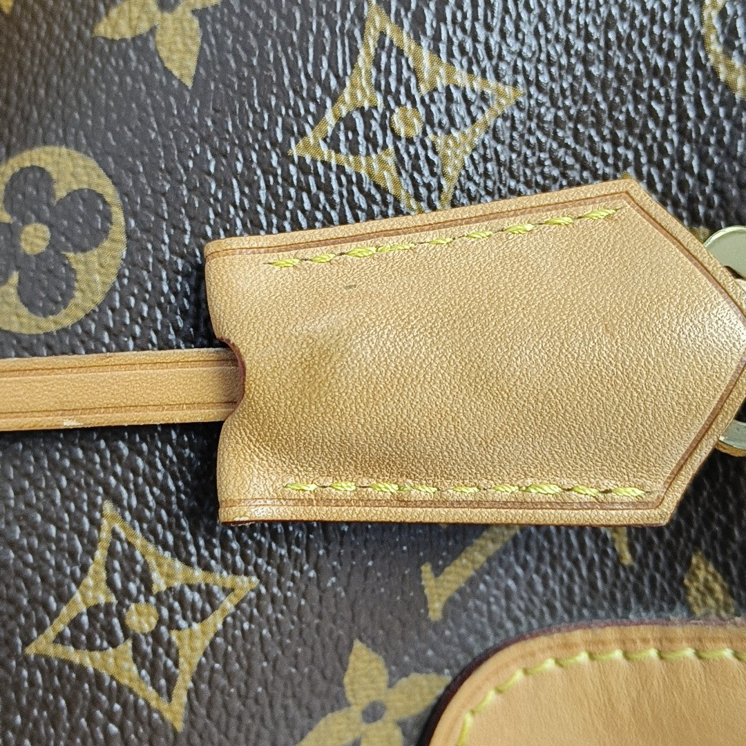 RETIRO NM Monogram Coated Canvas Brown