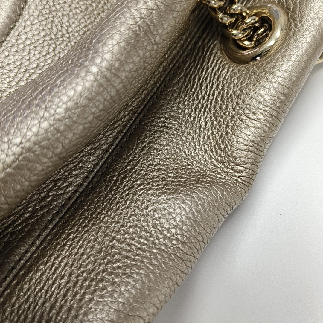Soho Large Calfskin Beige