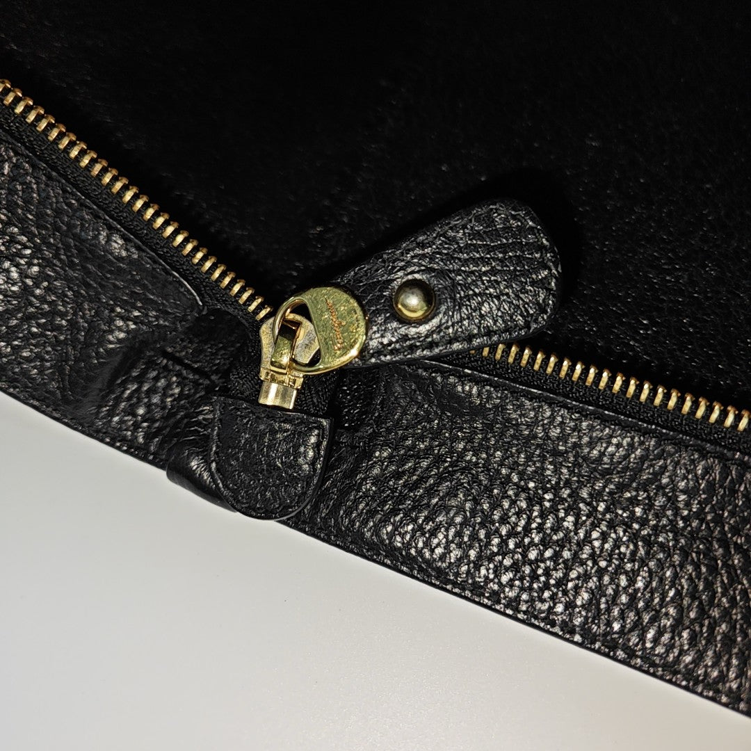 Calfskin Tote Bag Black