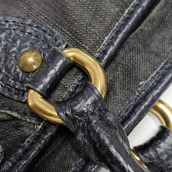 NEO CABBY Monogram Canvas Black
