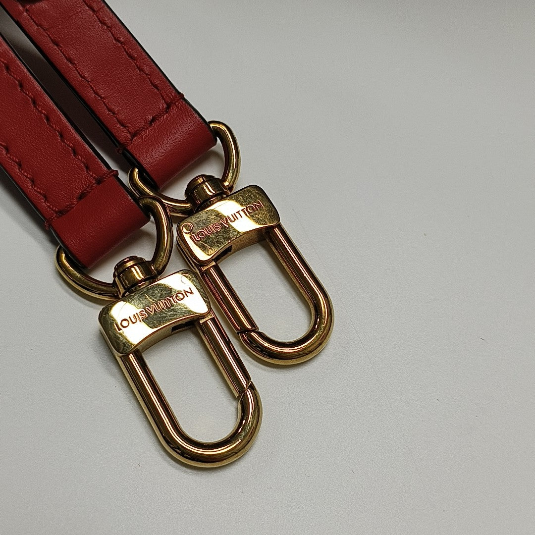 NÉONOÉ MM Monogram Coated Canvas Brown