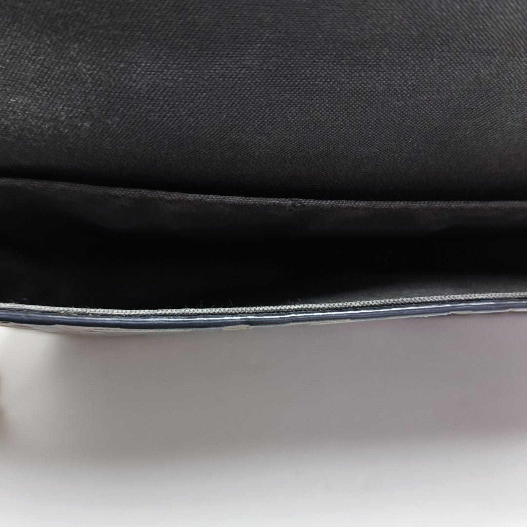 Calfskin Crossbody Bag Brown