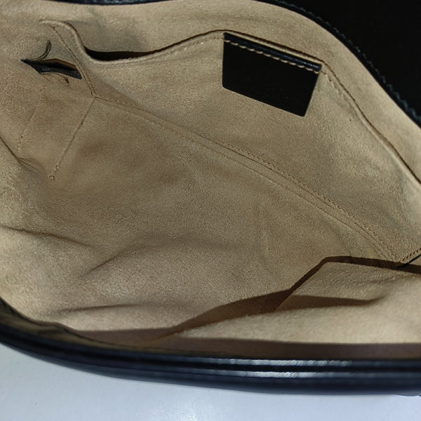 GG Marmont Small Quilted Calfskin Black