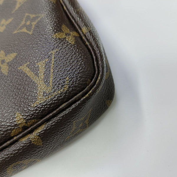 ACCESSOIRES Monogram Coated Canvas Brown