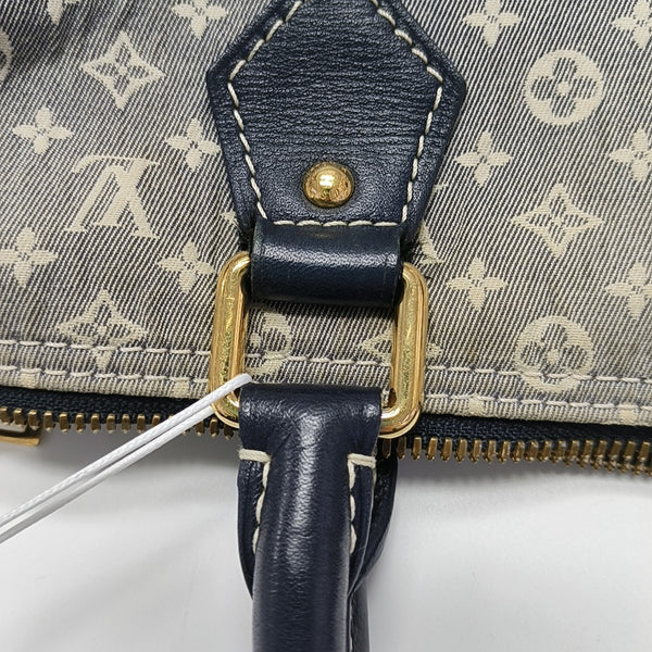 SPEEDY 30 Monogram Canvas Blue